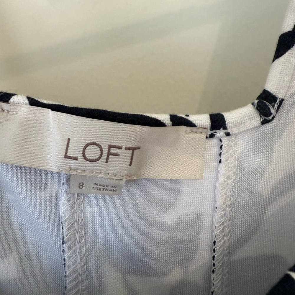 Loft Garden Seamed Ponte Midi Dress - Picture 7 of 10